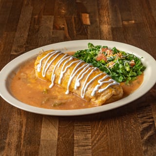 Smothered Breakfast burrito