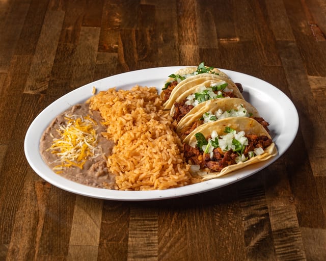 Taco plate.