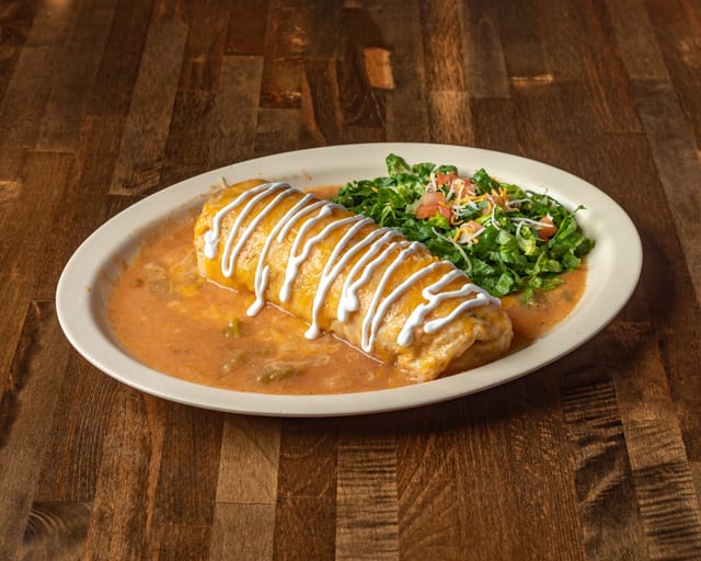 Smothered burrito.